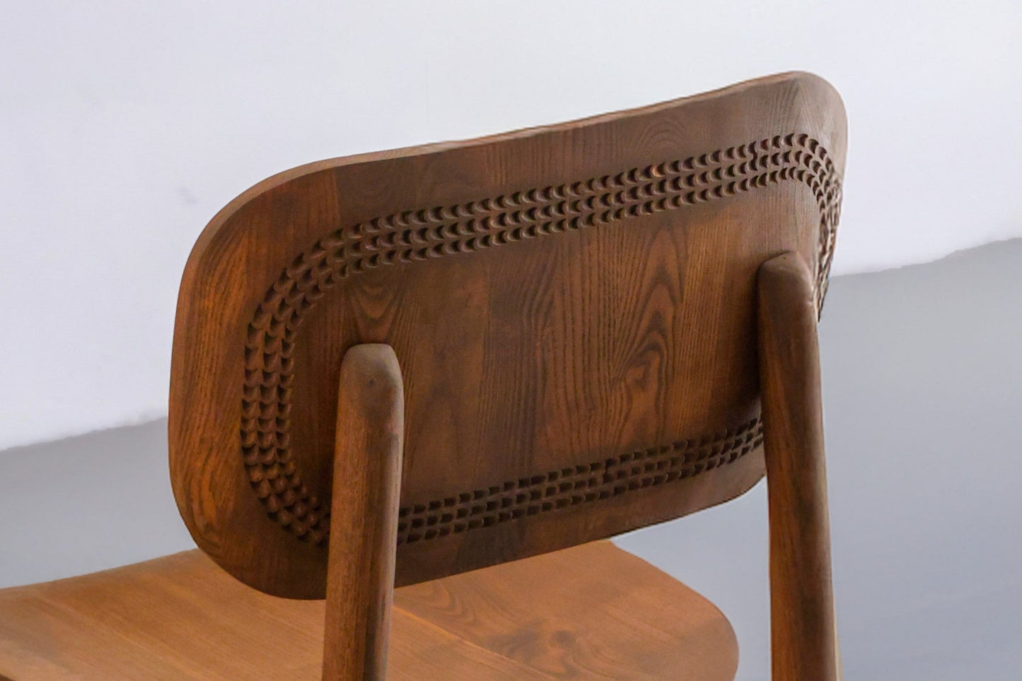 Cove Chair - Ice Brown Stained White Ash