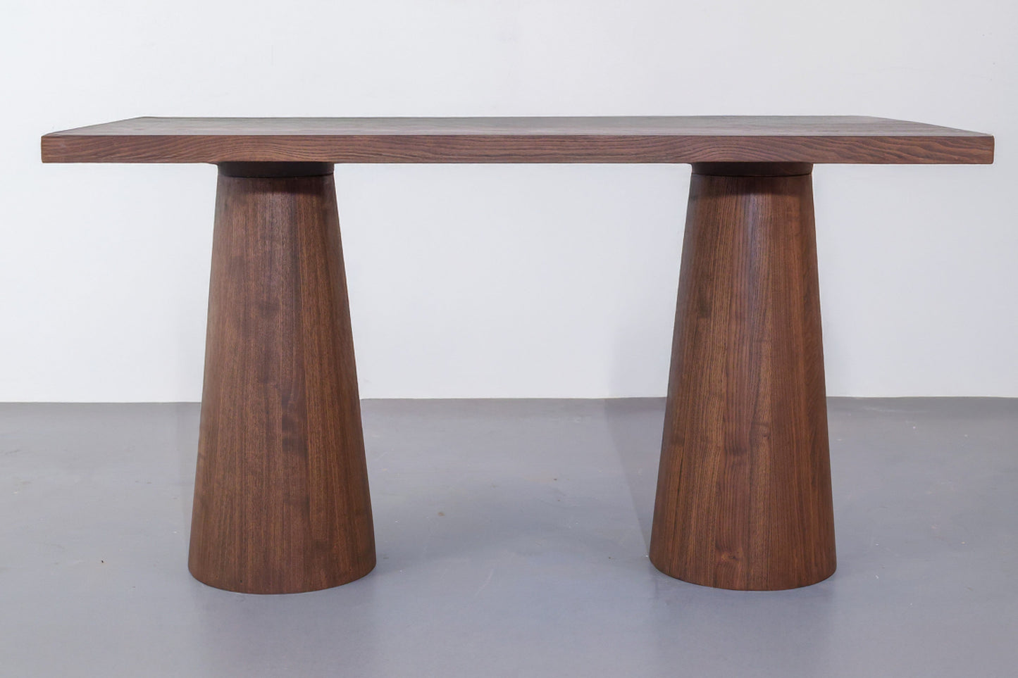 Mesa Venti Dining Table - Ice Brown Stained White Ash