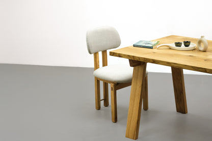 Vortex Grande Dining Table - White Oak