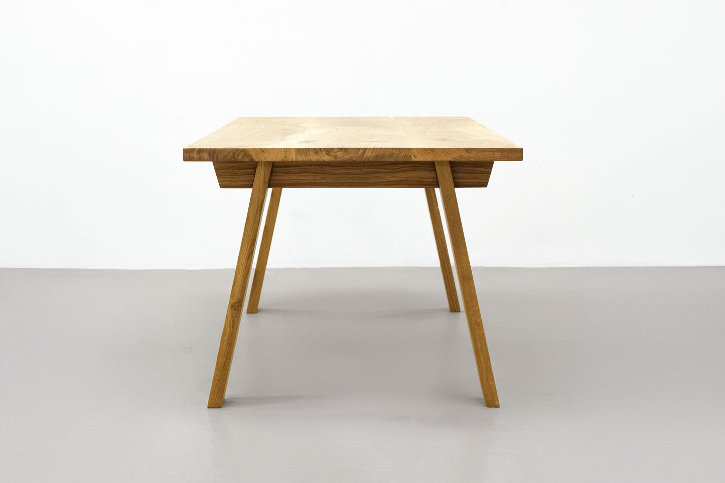 Vortex Grande Dining Table - White Oak