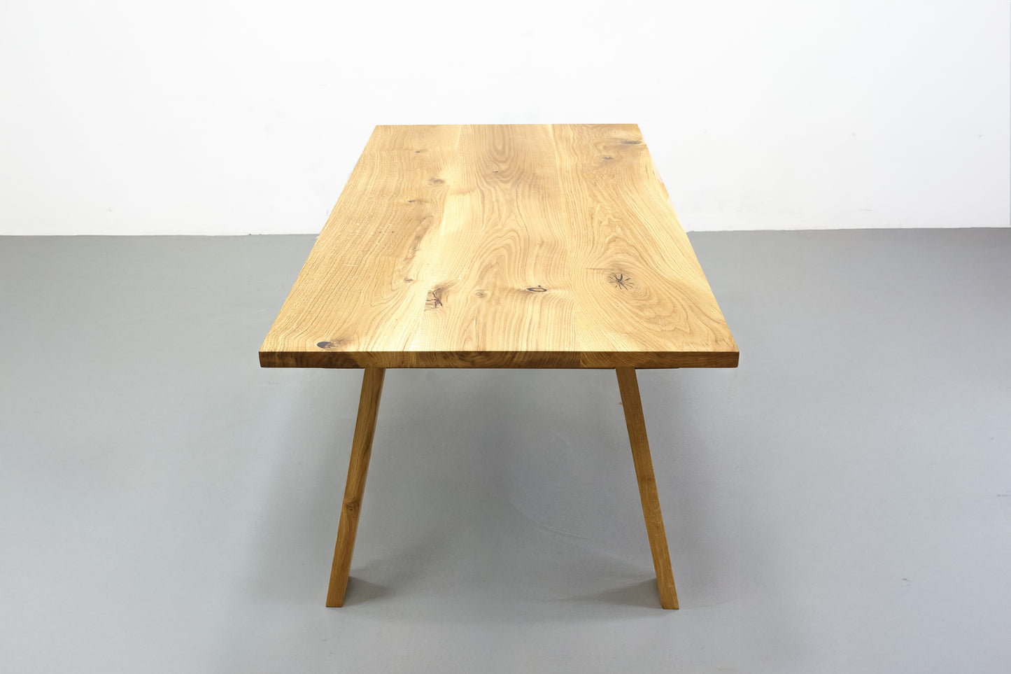 Vortex Grande Dining Table - White Oak