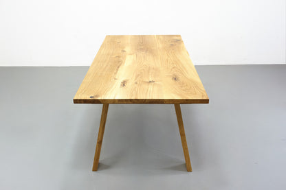 Vortex Grande Dining Table - White Oak