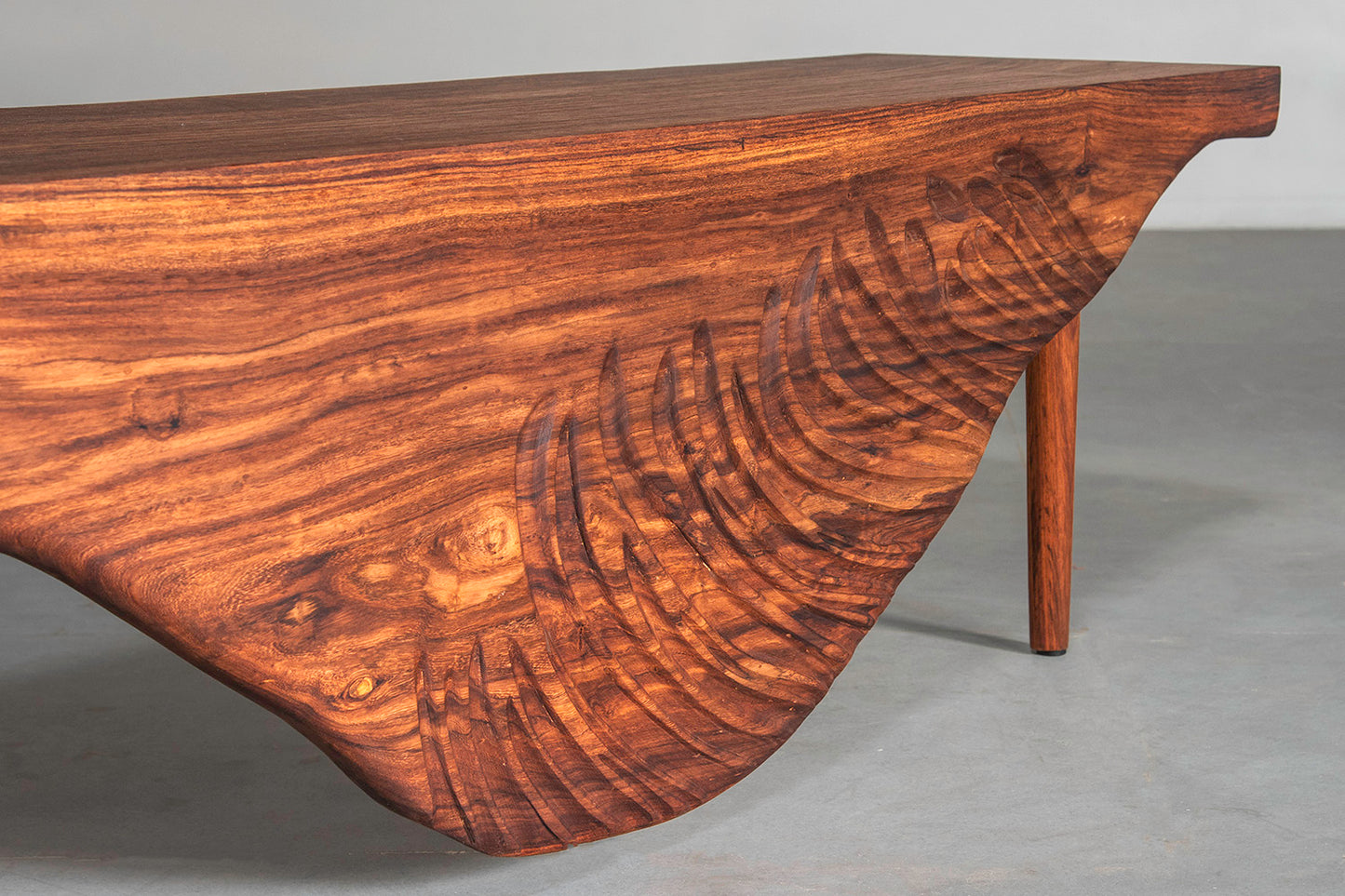 Swan Bench - Rosewood
