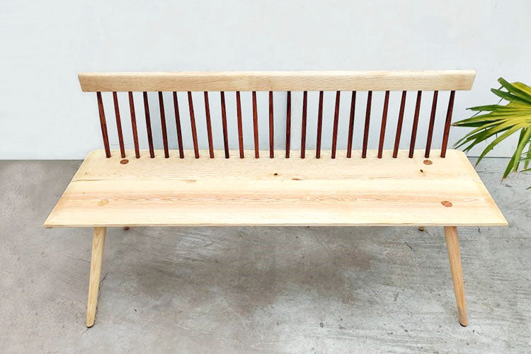 Nordic Bench - White Ash